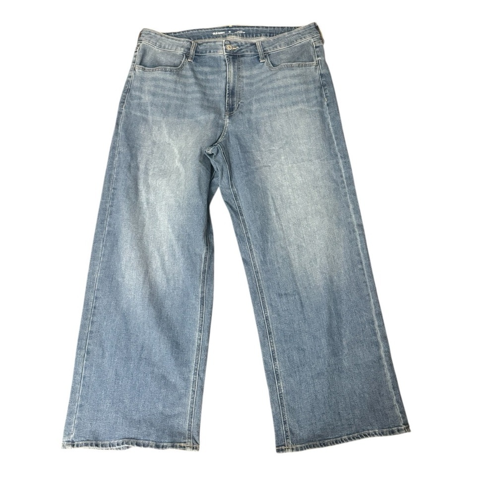 Old Navy High Rise Wow Wide Leg Jeans Size 16 Tall
